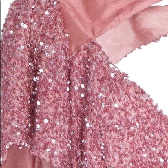 Markarian Pink Sparkly Dress 2020 Runway - Picture 5 of 7